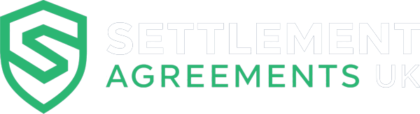 settlement agreement uk logo 2 white green color 600px